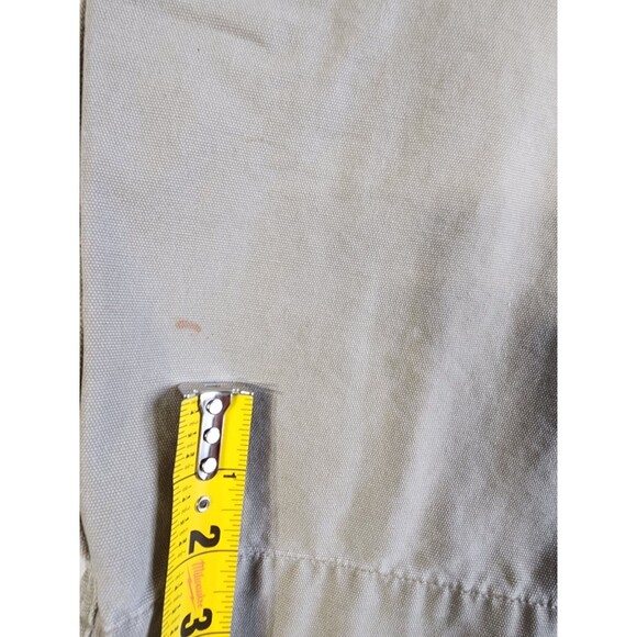 Columbia Sportswear Co. Men's Size 38 Khaki Chino Shorts Embroidered Pocket Logo - Picture 14 of 16